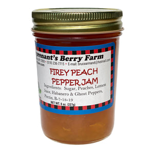 Fiery Peach Pepper Jam