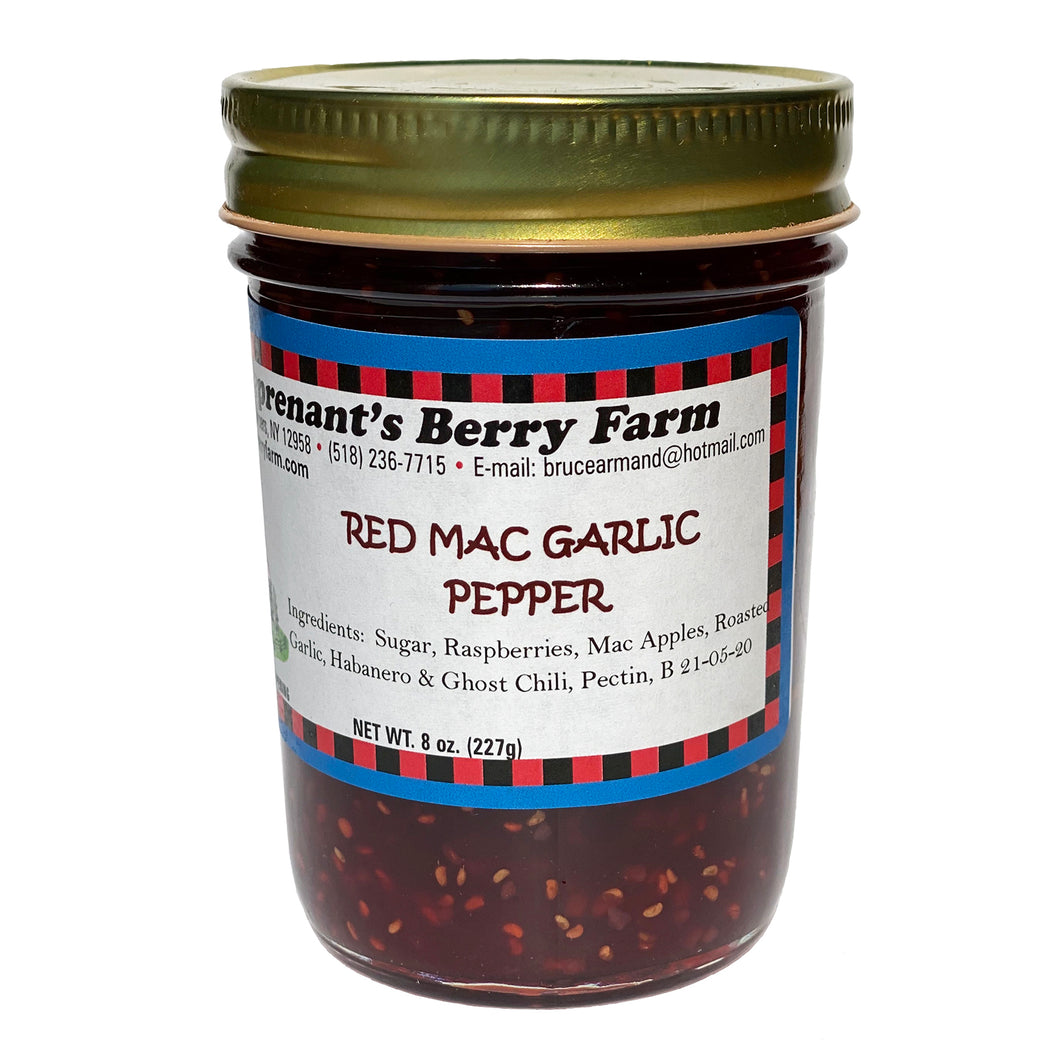 Red Mac Garlic Pepper Jam